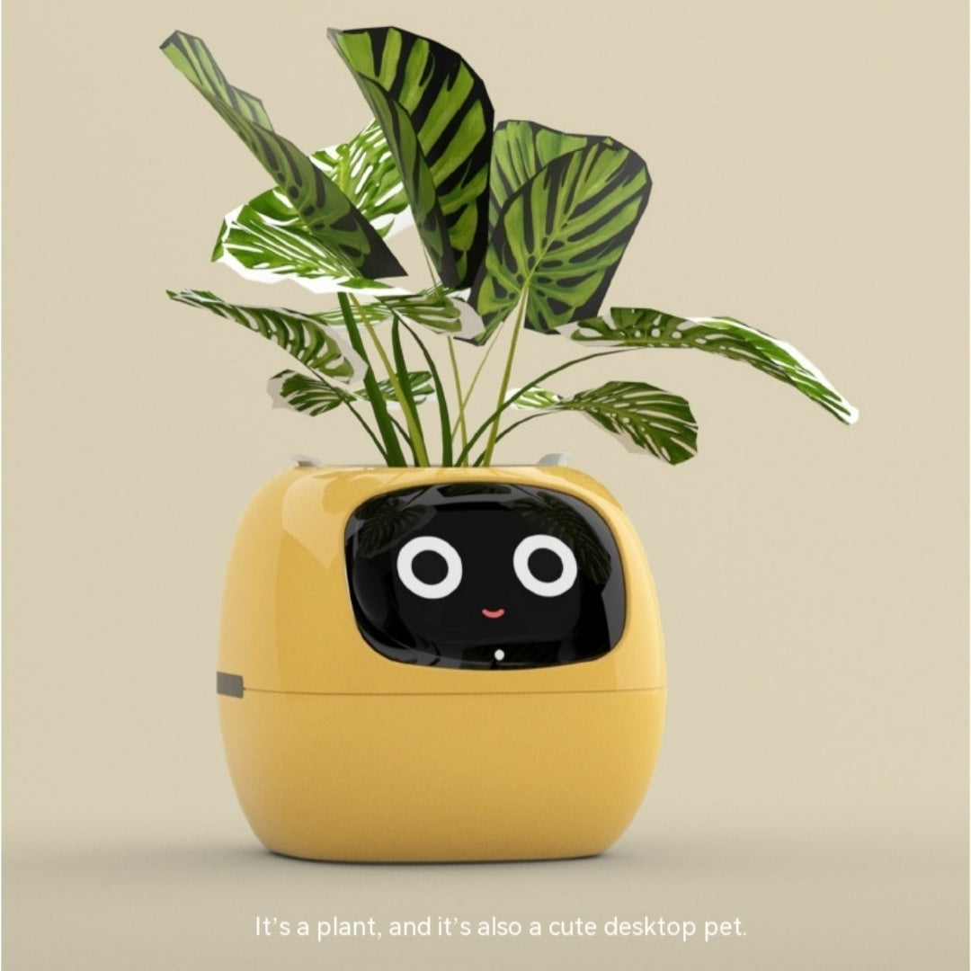 Smart Plant Buddy with Endless Expressions and AI-Powered Care