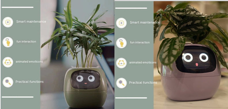 Smart Plant Buddy with Endless Expressions and AI-Powered Care