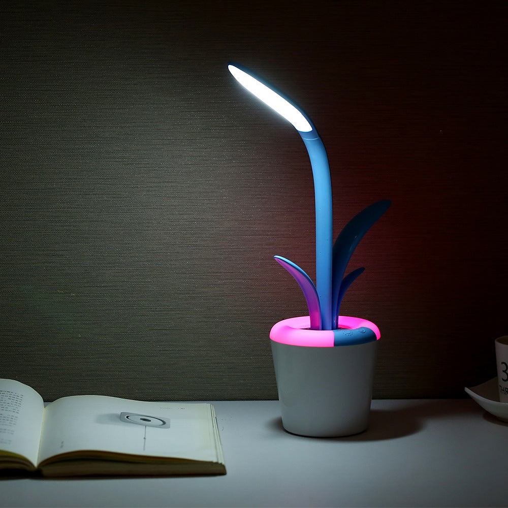 Sleek USB LED Desk Lamp – Eye Comfort Lighting for Office & Living Room