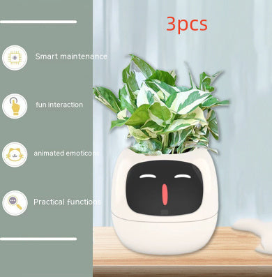 Smart Plant Buddy with Endless Expressions and AI-Powered Care