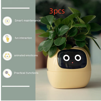 Smart Plant Buddy with Endless Expressions and AI-Powered Care